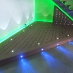 lights in composite decking